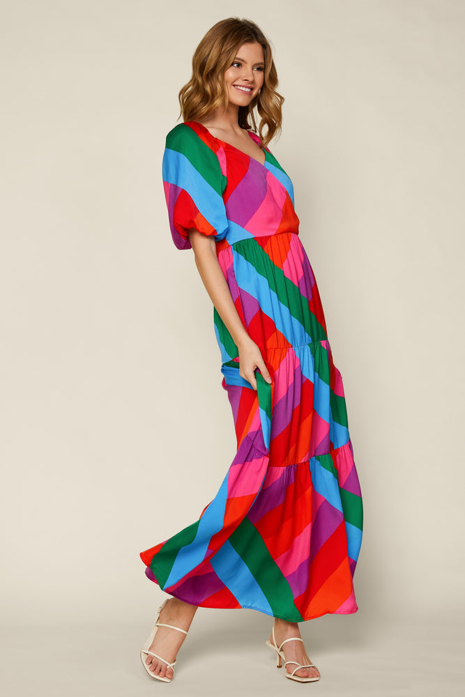 Over The Rainbow Maxi Dress