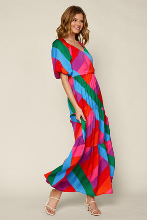 
            
                Load image into Gallery viewer, Over The Rainbow Maxi Dress
            
        