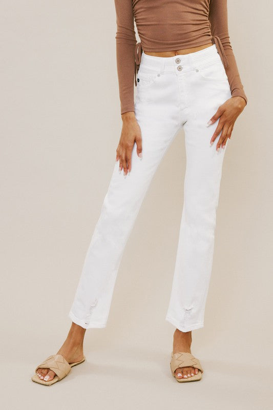 High Rise Slim Spring Jeans