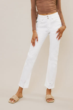 High Rise Slim Spring Jeans