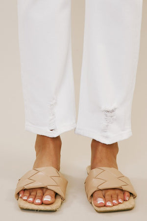High Rise Slim Spring Jeans