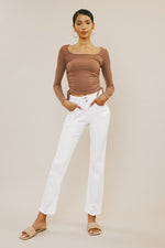 High Rise Slim Spring Jeans