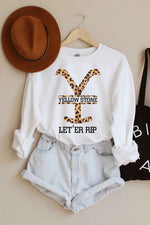 Leopard Let Er Rip Sweatshirt