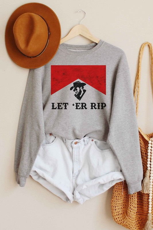 
            
                Load image into Gallery viewer, Let Er Rip Sweatshirt
            
        