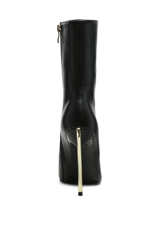 London Rag Over The Ankle Stiletto Boots
