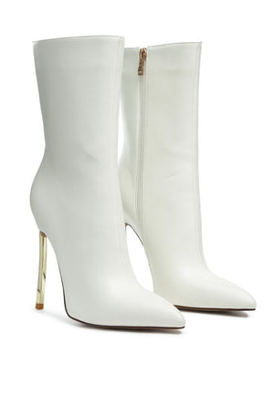 London Rag Over The Ankle Stiletto Boots