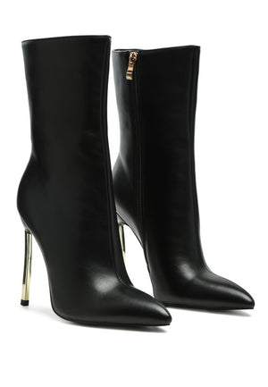 London Rag Over The Ankle Stiletto Boots