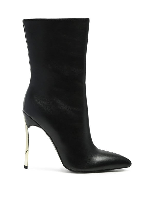 London Rag Over The Ankle Stiletto Boots