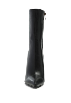 London Rag Over The Ankle Stiletto Boots