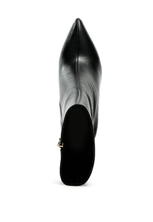 London Rag Over The Ankle Stiletto Boots
