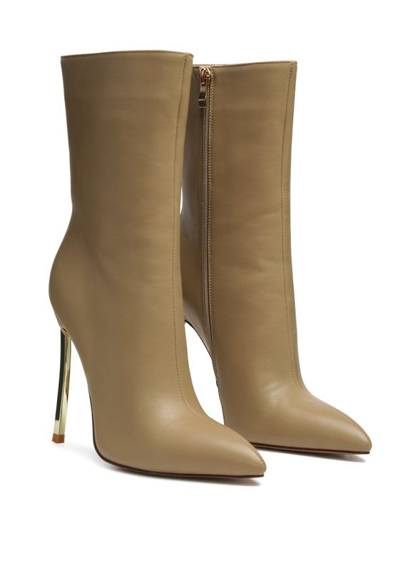 London Rag Over The Ankle Stiletto Boots
