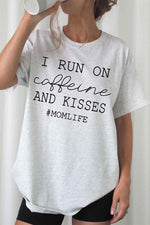 Caffeine & Kisses Tee
