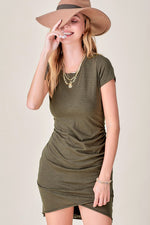 Only Ruched Mini Dress