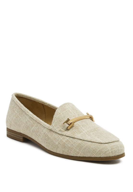 Zara Solid Faux Suede Loafers