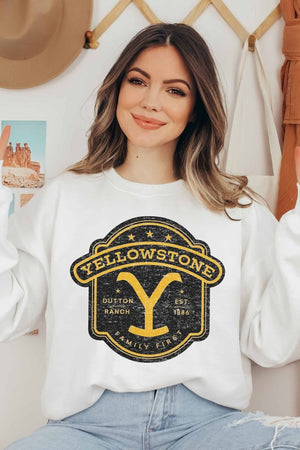 
            
                Load image into Gallery viewer, Yellowstone Dutton Ranch Sweatshirt
            
        
