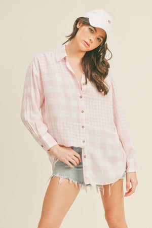
            
                Load image into Gallery viewer, Oversized Button Up Shirt
            
        