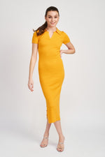 Collared Midi Dress