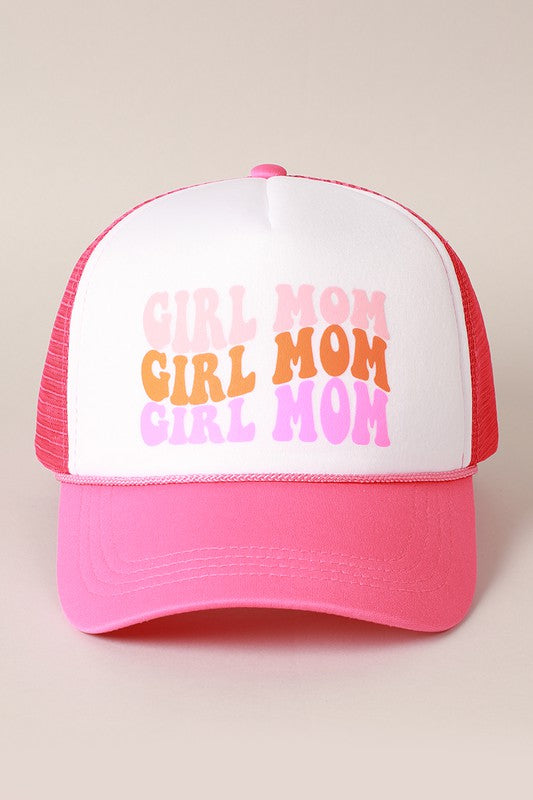 
            
                Load image into Gallery viewer, Girl Mom Foam Trucker Hat
            
        