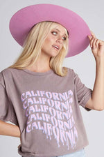 Cali Drip Oversized Tee