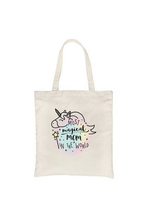 Magical Mom Unicorn Canvas Bag - ClassyQueen_Boutique