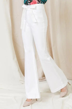CQ Bell Bottom Jeans (White)