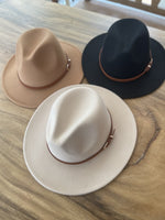 Vegan Felt Panama Belt Hat (Multiple Colors) - ClassyQueen_Boutique