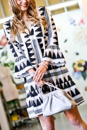 Geo Vibes Dress