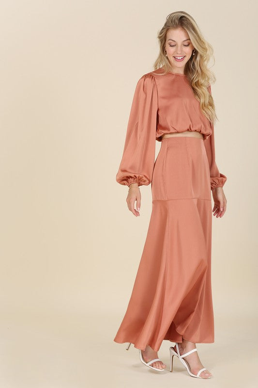 Mermaid Satin Set