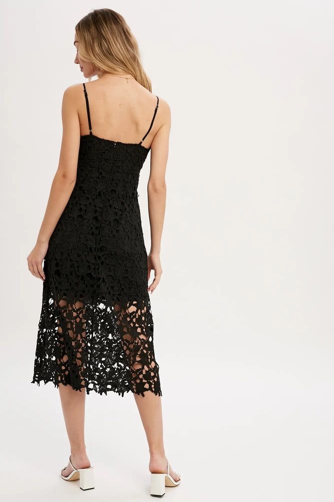 Crochet All Day Midi Dress