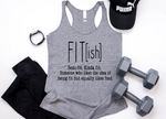 Fit ish Workout Tank - ClassyQueen_Boutique