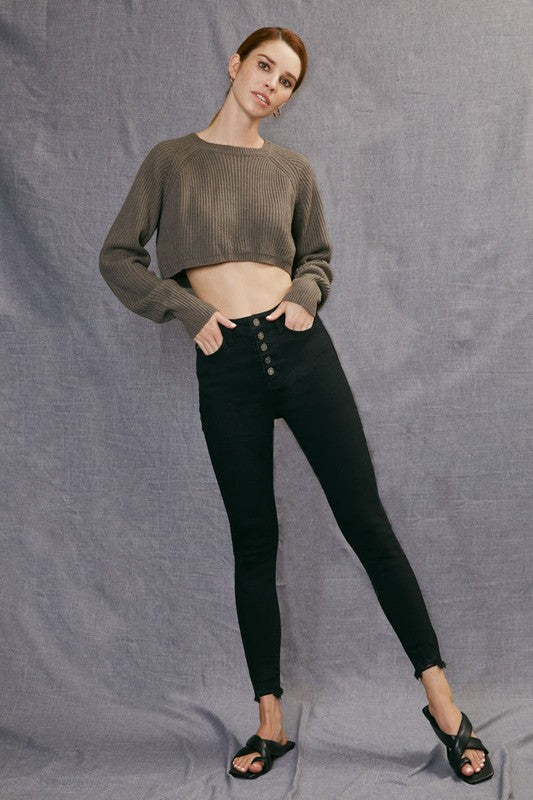 Lucy High Rise Super Skinny Jeans