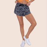 Jagged Camo Lined Shorts