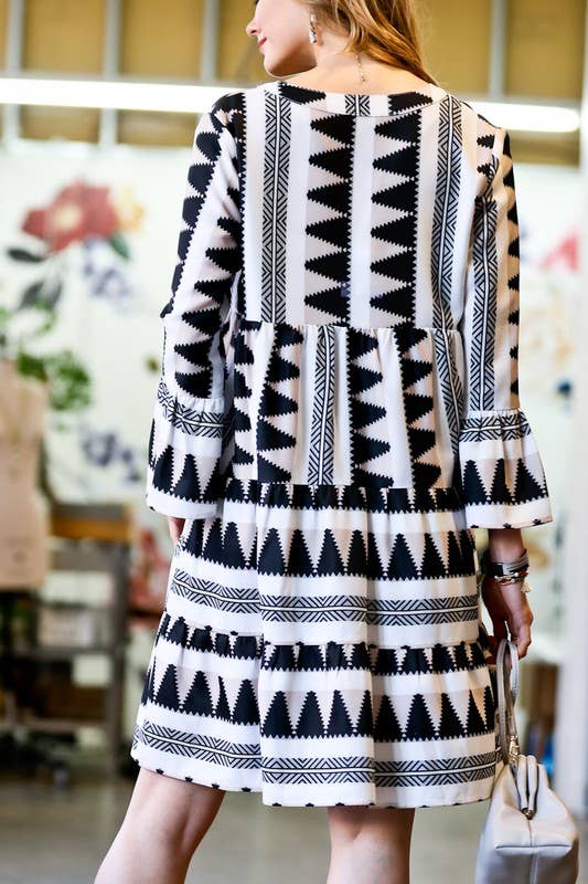 Geo Vibes Dress