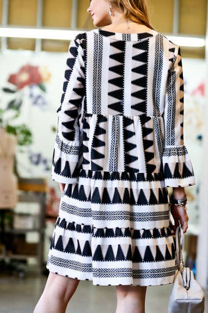 Geo Vibes Dress