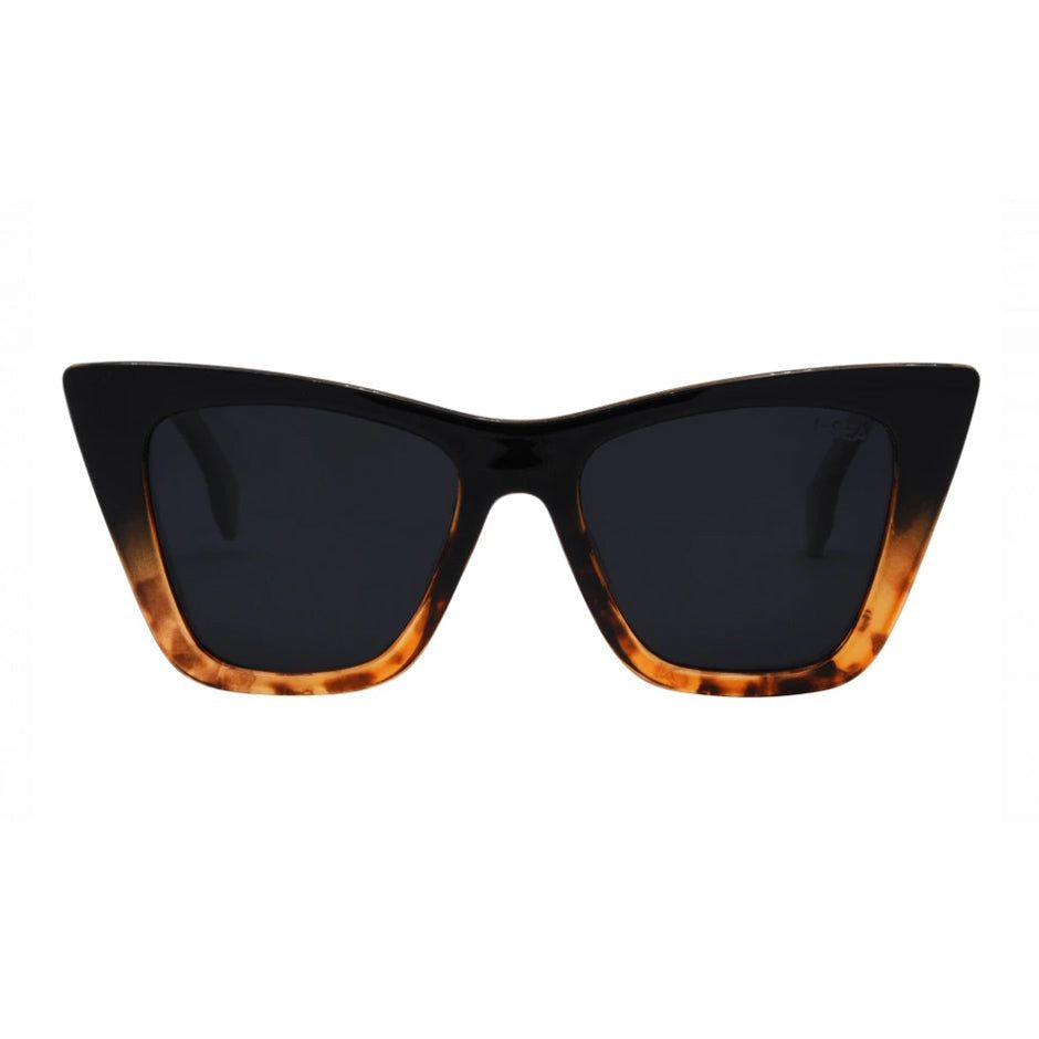 Ashbury Sunglasses - Black To Tortoise/Smoke Polarized